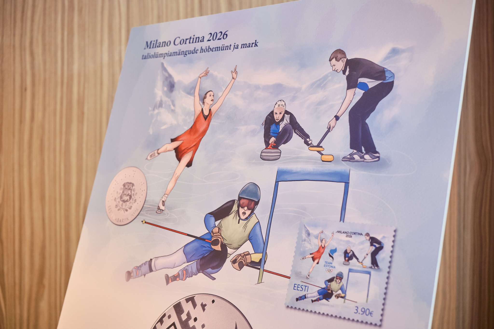 Eesti postmargil on kurlingu segapaar